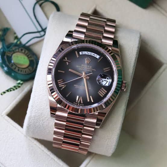 Day-Date 40 Everose Slate Ombre